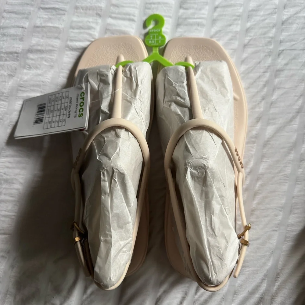 Crocs Miami Thong Flip Flop Sandals - Picture 2 of 5